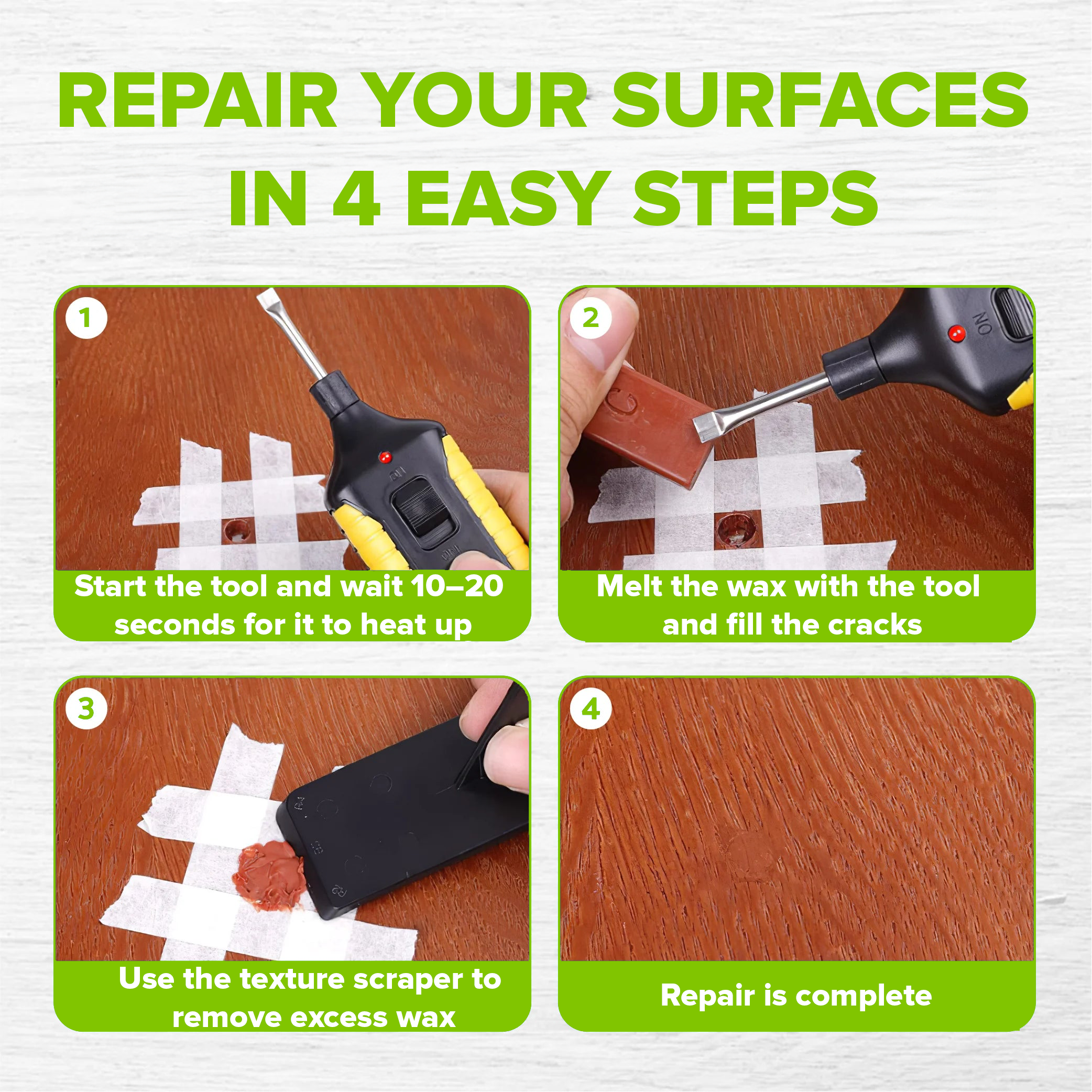 BlendyFix™ - Repair Kit for Furniture, Trims, and Floors